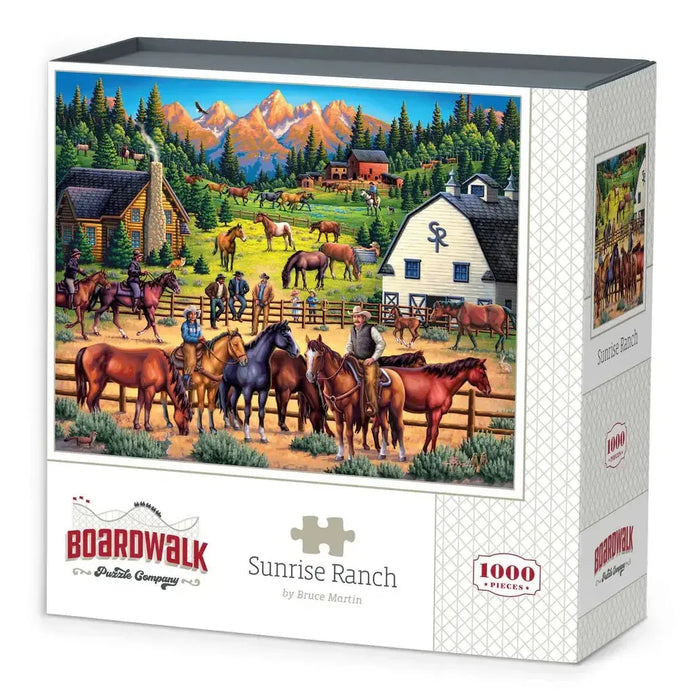 Sunrise Ranch 1000 Piece Jigsaw Puzzle Boardwalk - for just $23.99! 