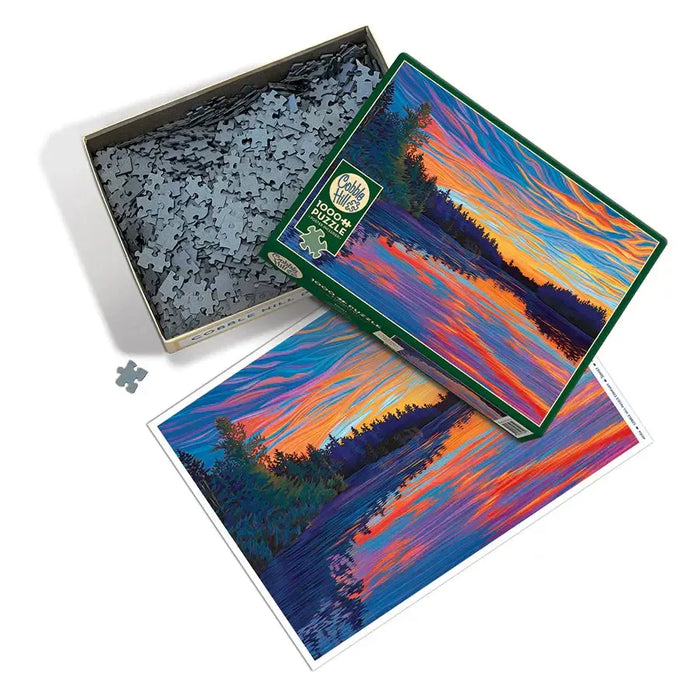 Sunset 1000 Piece Jigsaw Puzzle Cobble Hill - for just $19.99! 
