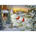 Sunset Cardinals 1000 Piece Jigsaw Puzzle Cobble Hill - for just $19.99! 