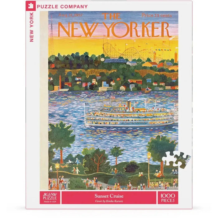 Sunset Cruise 1000 Piece Jigsaw Puzzle NYPC - for just $28.99! 