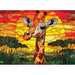 Sunset Giraffe 1000 Piece Jigsaw Puzzle Final Piece - for just $19.99! 