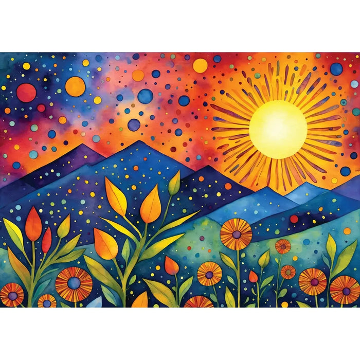 Sunset Rain 1000 Piece Jigsaw Puzzle Enjoy - for just $24.99! 