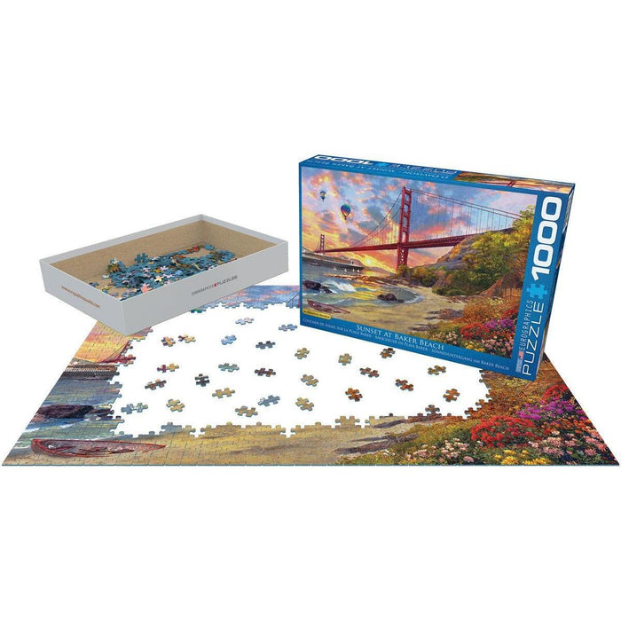 Sunset at Baker Beach San Francisco 1000 Piece Jigsaw Puzzle Eurographics - for just $21.99! 