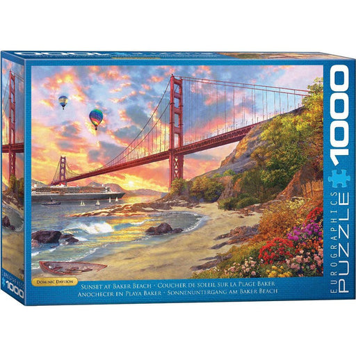 Sunset at Baker Beach San Francisco 1000 Piece Jigsaw Puzzle Eurographics - for just $21.99! 