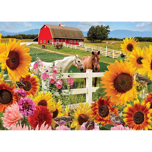 Sunshine Farm 35 Piece Tray Jigsaw Puzzle Cobble Hill - for just $9.99! 