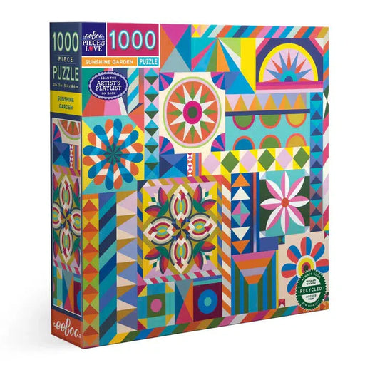 Sunshine Garden 1000 Piece Jigsaw Puzzle eeBoo - for just $26.99! 