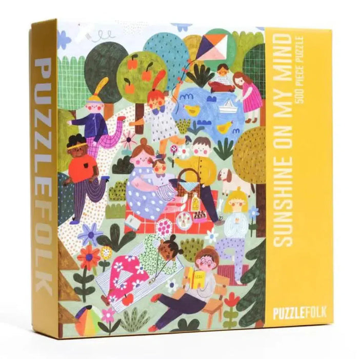 Sunshine On My Mind 500 Piece Jigsaw Puzzle PuzzleFolk - for just $24.99! 