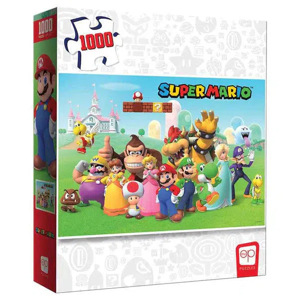 Super Mario Mushroom Kingdom 1000 Piece Jigsaw Puzzle Op Games - for just $19.99! 
