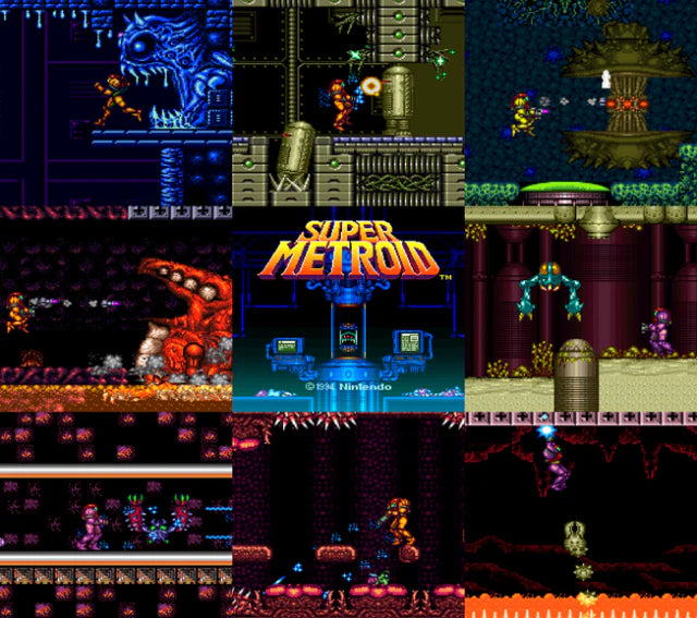 Super Metroid SNES Video Game Cartridge Super Nintendo 1994 - for just $22.99! 