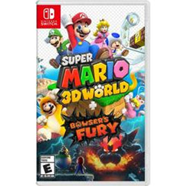 Front cover view of Super Mario 3D World + Bowser's Fury - Nintendo Switch