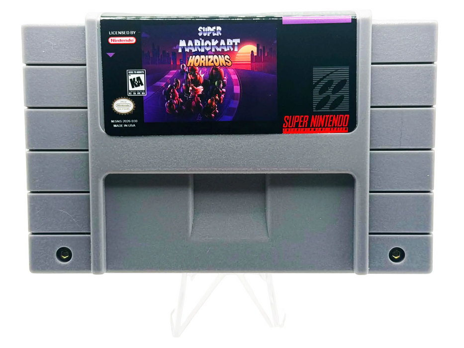 Super Mario Kart Horizons SNES Reproduction Cartridge - for just $49.99! 