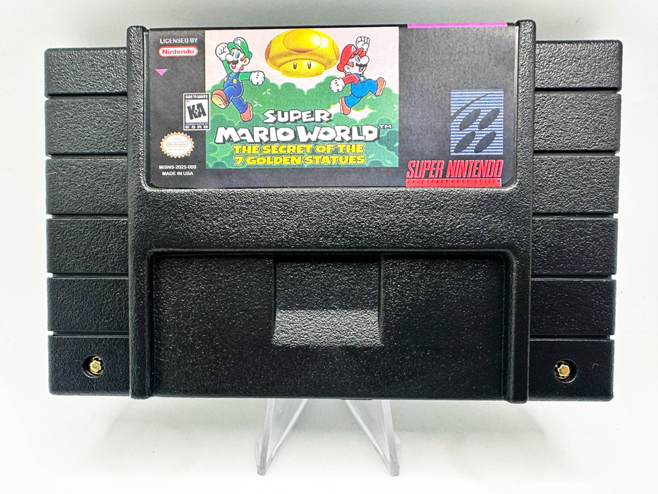 Super Mario World The Secret of the 7 Golden Statues Cart Cut - for just $34.99! 