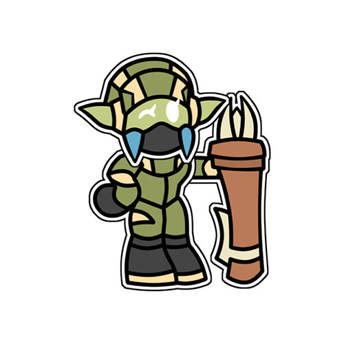 Super Shot Stealth Elf (Sticker) - for just $2! 