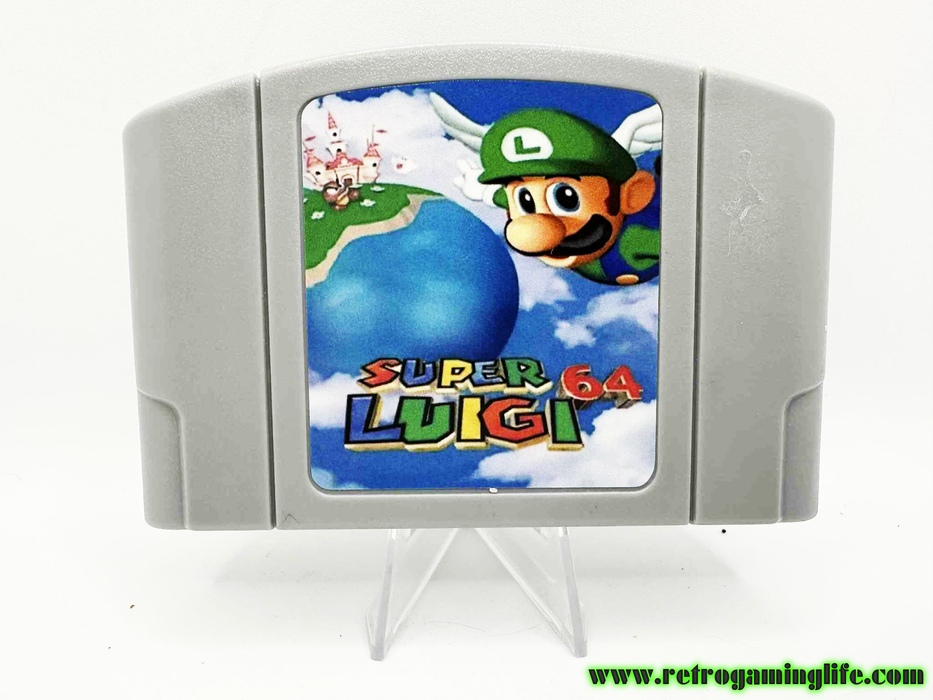 Super Luigi 64 (Nintendo 64 Reproduction Game) - for just $34.99! 
