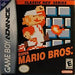 Super Mario Bros [Classic NES Series] - GameBoy Advance - for just $25.99! 
