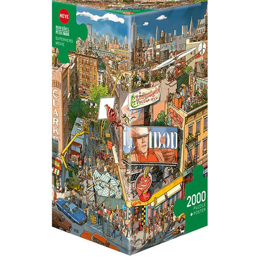 Superhero Movie 2000 Piece Jigsaw Puzzle Heye - for just $49.99! 