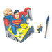 Superman 24 Piece Mini Shaped Jigsaw Puzzle Paper House - for just $7.99! 
