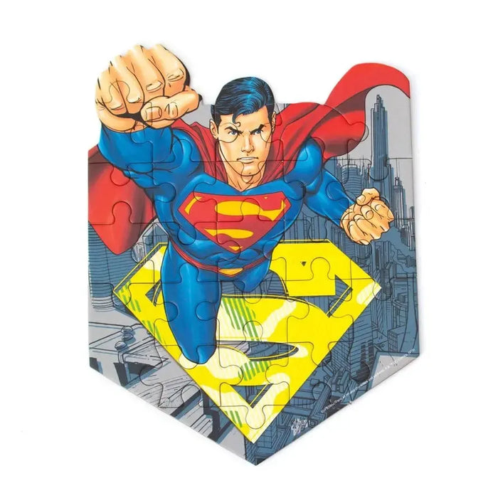 Superman 24 Piece Mini Shaped Jigsaw Puzzle Paper House - for just $7.99! 