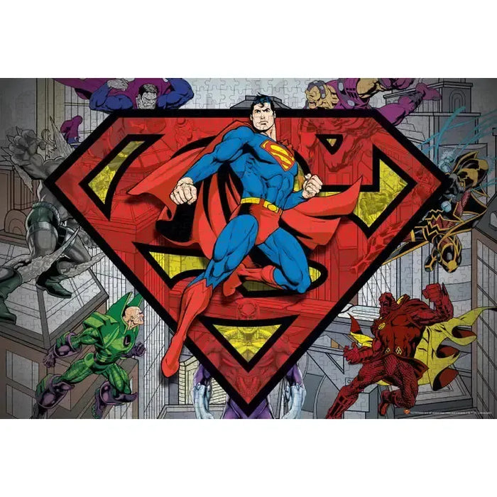 Superman & Villains 1000 Piece Jigsaw Puzzles Paper House - for just $24.99! 