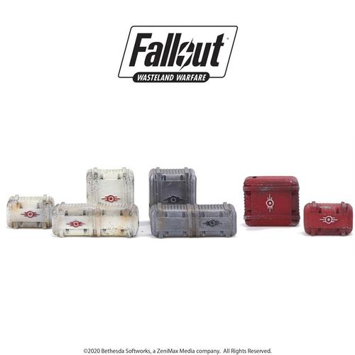 Fallout: Wasteland Warfare - Terrain Expansion - Vault Tec Supplies - for just $20! 