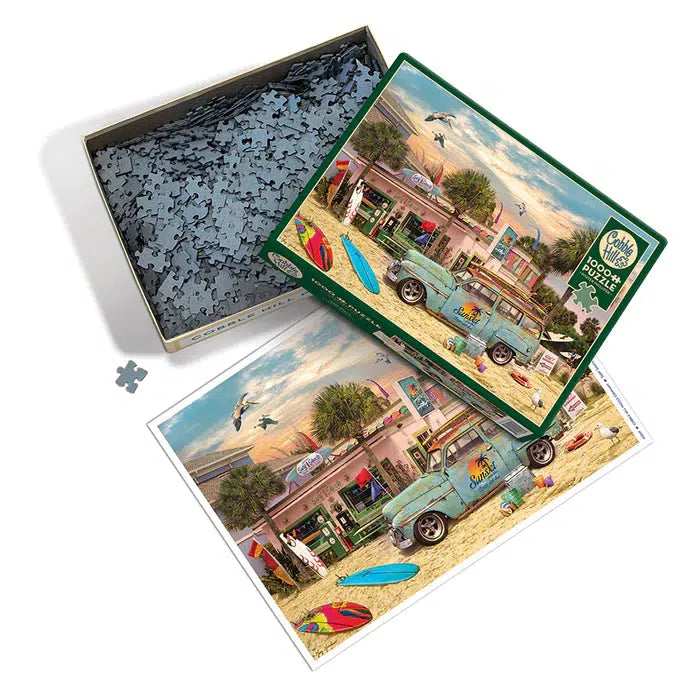 Surf Shack 1000 Piece Jigsaw Puzzle Cobble Hill - for just $19.99! 