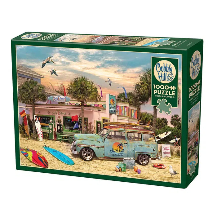 Surf Shack 1000 Piece Jigsaw Puzzle Cobble Hill - for just $19.99! 