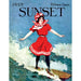 Surfer Girl Sunset Magazine 100 Piece Mini Jigsaw Puzzle NYPC - for just $14.99! 