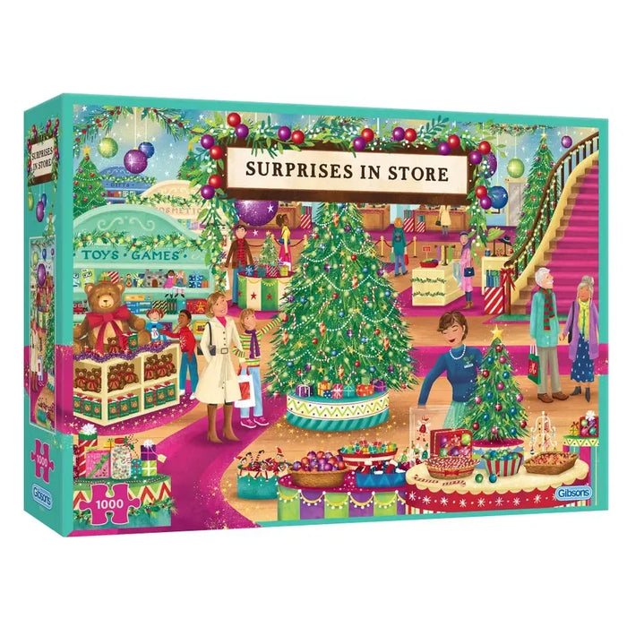 Surprises in Store 1000 Piece Jigsaw Puzzle Gibsons - for just $24.99! 