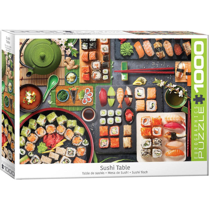 Sushi Table 1000 Piece Jigsaw Puzzle Eurographics - for just $19.99! 