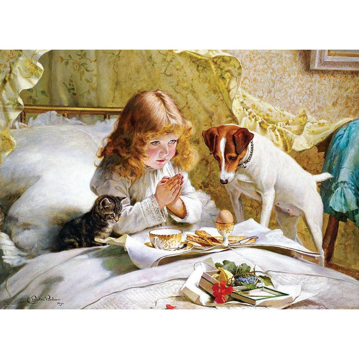Suspense by Charles Burton Barber 1000 Piece Jigsaw Puzzle Eurographics - for just $19.99! 