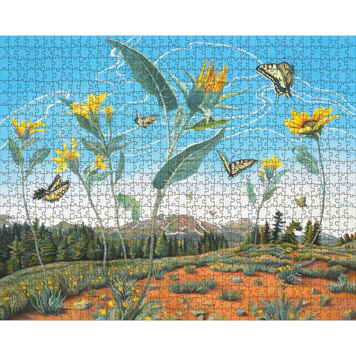 Swallowtail Dance 1000 Piece Jigsaw Puzzle Pomegranate - for just $24.99! 