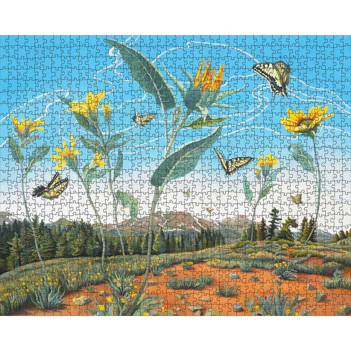 Swallowtail Dance 1000 Piece Jigsaw Puzzle Pomegranate - for just $24.99! 