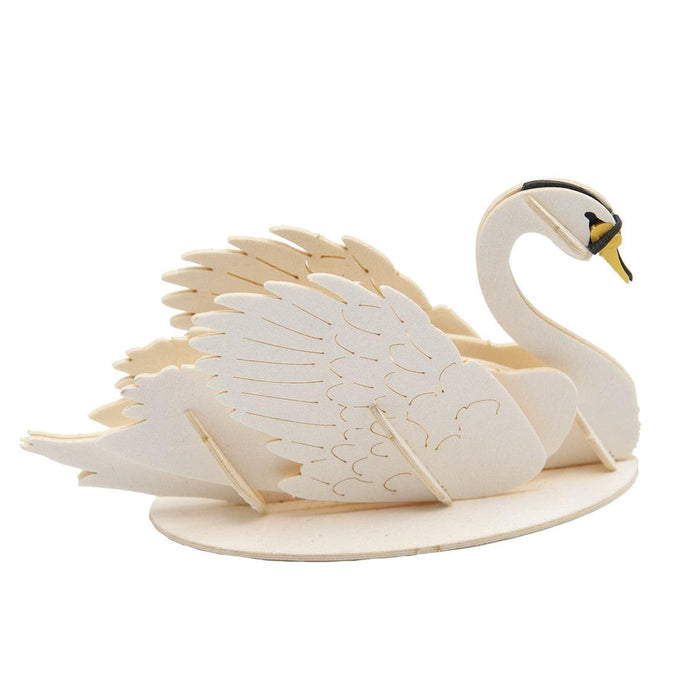 Swan 3D Cardboard Model Kit Fridolin - for just $5.99! 