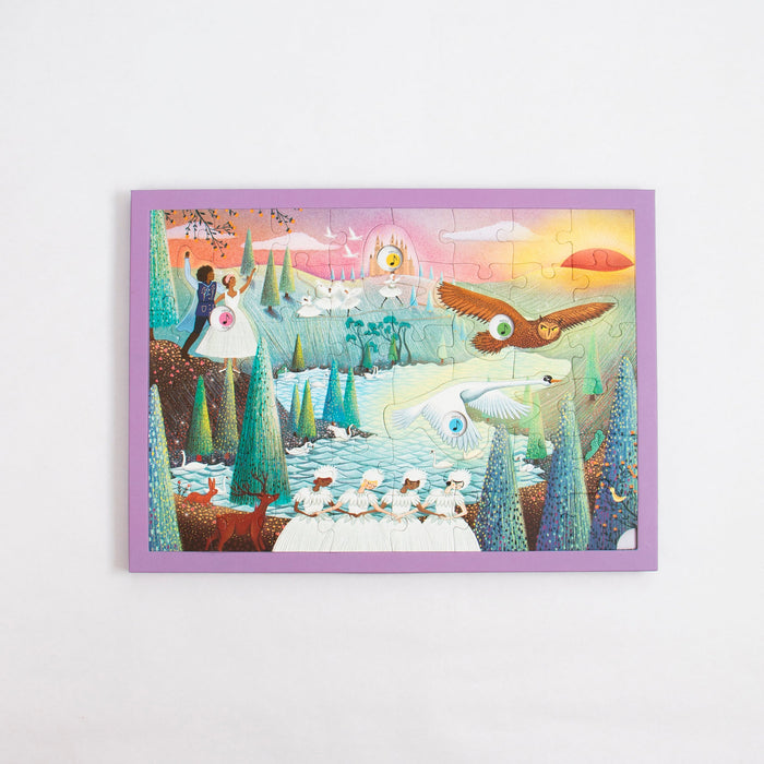 Swan Lake 48 Piece Musical Jigsaw Puzzle Kaddo - for just $22.99! 