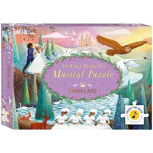 Swan Lake 48 Piece Musical Jigsaw Puzzle Kaddo - for just $22.99! 