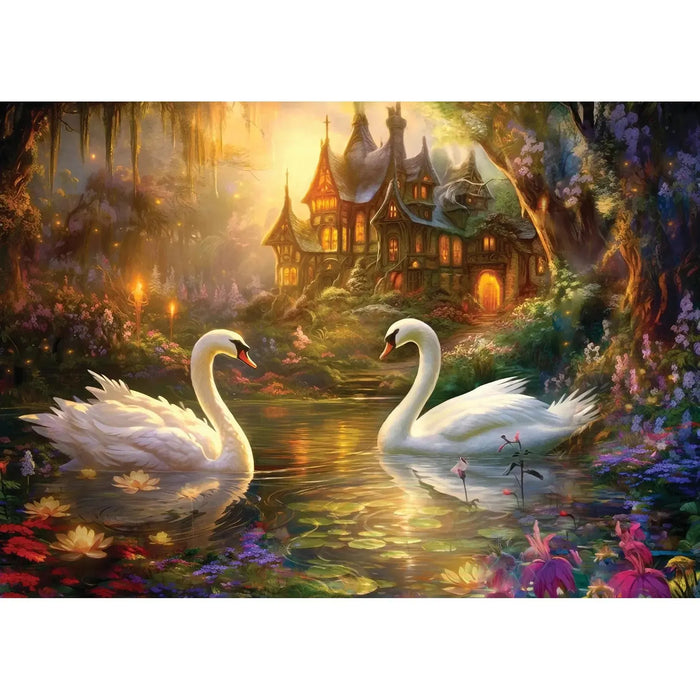Swan Song 1000 Piece Jigsaw Puzzle Enjoy - for just $24.99! 
