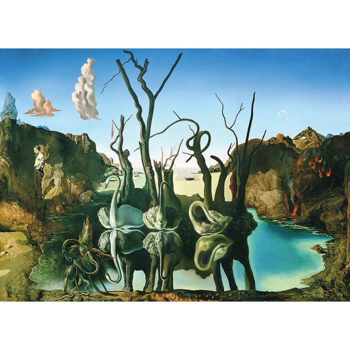 Swans Reflecting Elephants 1000 Piece Jigsaw Puzzle Eurographics - for just $21.99! 