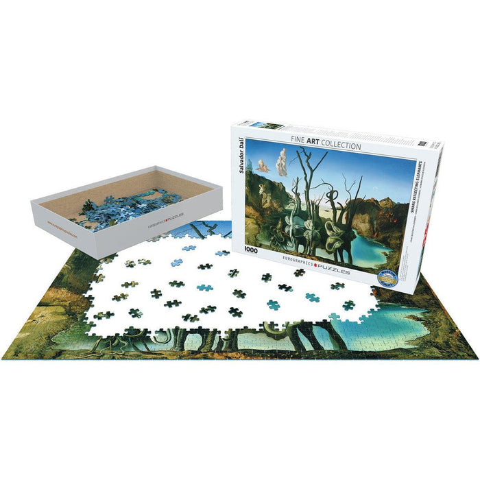 Swans Reflecting Elephants 1000 Piece Jigsaw Puzzle Eurographics - for just $21.99! 