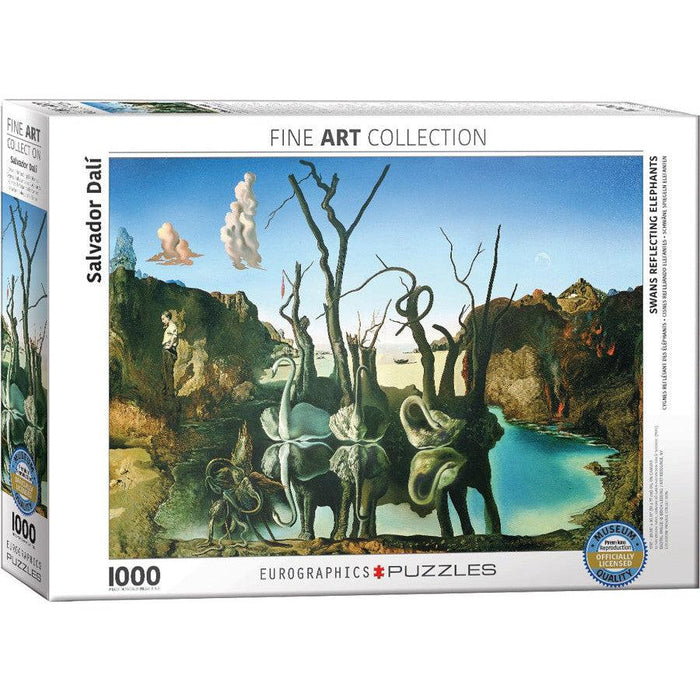 Swans Reflecting Elephants 1000 Piece Jigsaw Puzzle Eurographics - for just $21.99! 