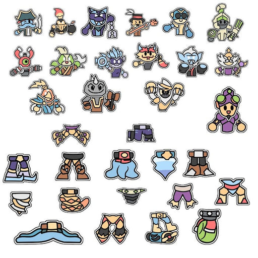 Full Set of Swappers Stickers - for just $25! 