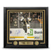 Jeremy Swayman Celebration Boston Bruins Autographed 16" x 20" Framed Hockey Photo - for just $199.99! 