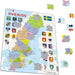 Sweden Map 70 Piece Tray Jigsaw Puzzle Larsen - for just $11.99! 
