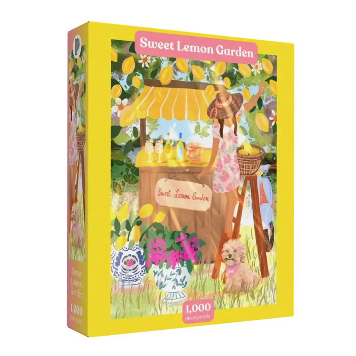 Sweet Lemon Garden 1000 Piece Jigsaw Puzzle Puzzledly - for just $24.99! 