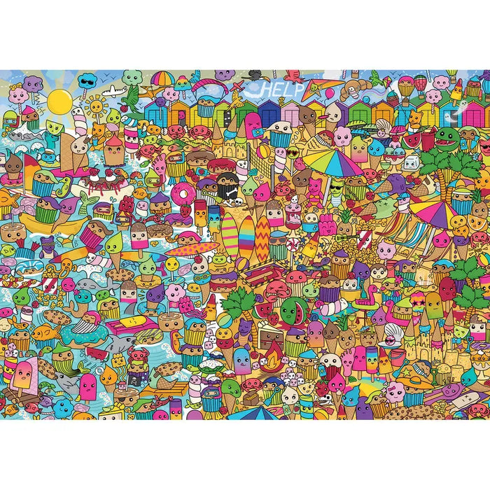 Sweet Retreat "Cakes with Faces" 1000 Piece Jigsaw Puzzle Gibsons - for just $24.99! 