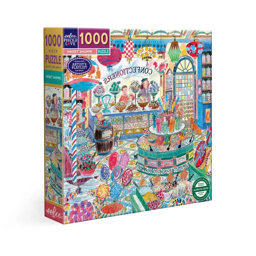 Sweet Shoppe 1000 Piece Jigsaw Puzzle eeBoo - for just $26.99! 