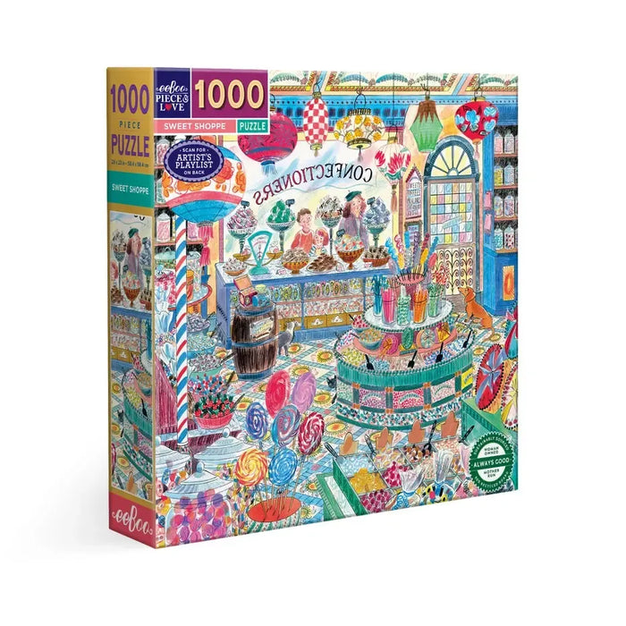 Sweet Shoppe 1000 Piece Jigsaw Puzzle eeBoo - for just $26.99! 