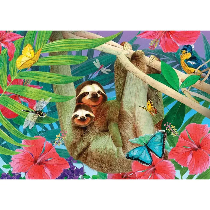 Sweet Sloths 1000 Piece Jigsaw Puzzle Enjoy - for just $24.99! 
