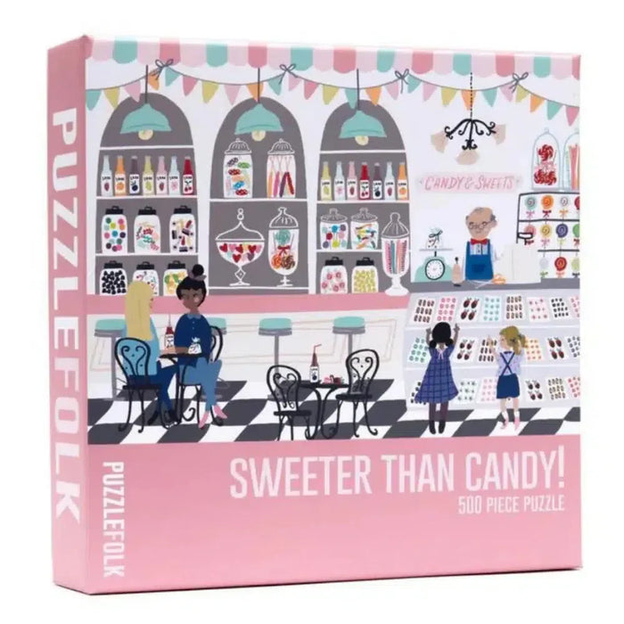 Sweeter Than Candy! 500 Piece Jigsaw Puzzle PuzzleFolk - for just $24.99! 