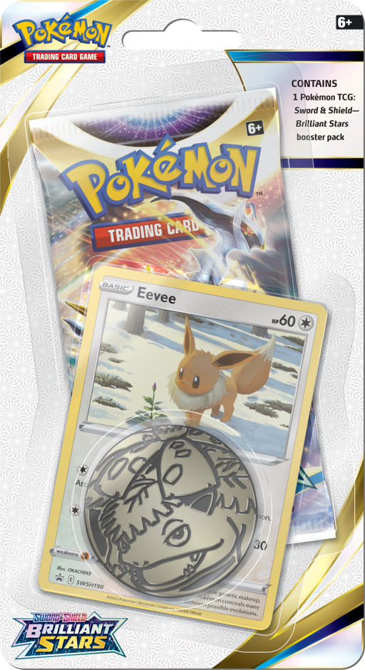 Pokemon: Brilliant Stars Checklane Blister - for just $11.95! 