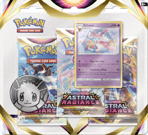 Pokemon: Astral Radiance 3-Pack Blister - for just $9.95! 